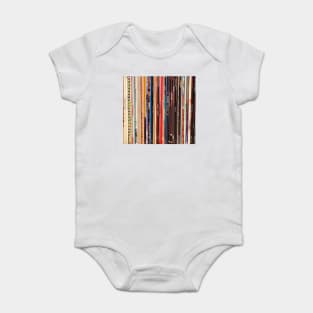 Indie Rock Vinyl Records Baby Bodysuit